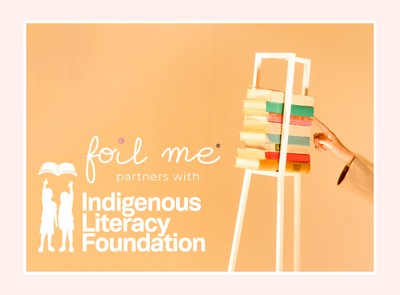 Foil Me Partners with the Indigenous Literacy Foundation