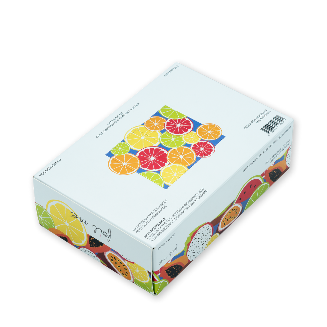 The Fruity Fruit - Extra Wide (PRE-CUT FOIL - 200 Sheets - 20cm x 40cm)