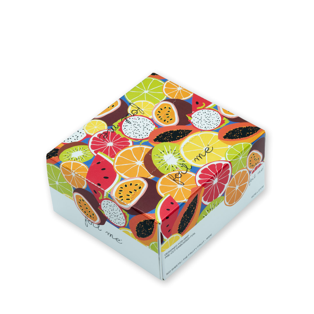 The Fruity Fruit - Wide (PRE-CUT FOIL - 500 Sheets - 15cm x 27cm)