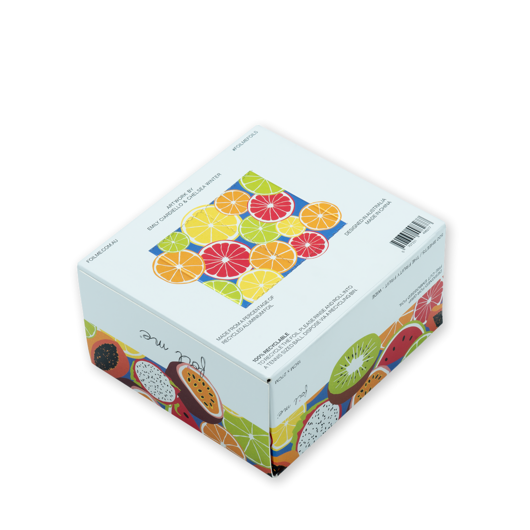 The Fruity Fruit - Wide (PRE-CUT FOIL - 500 Sheets - 15cm x 27cm)