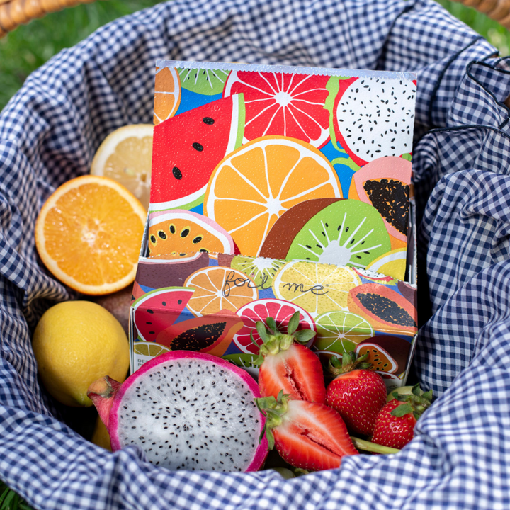 The Fruity Fruit - Wide (PRE-CUT FOIL - 500 Sheets - 15cm x 27cm)