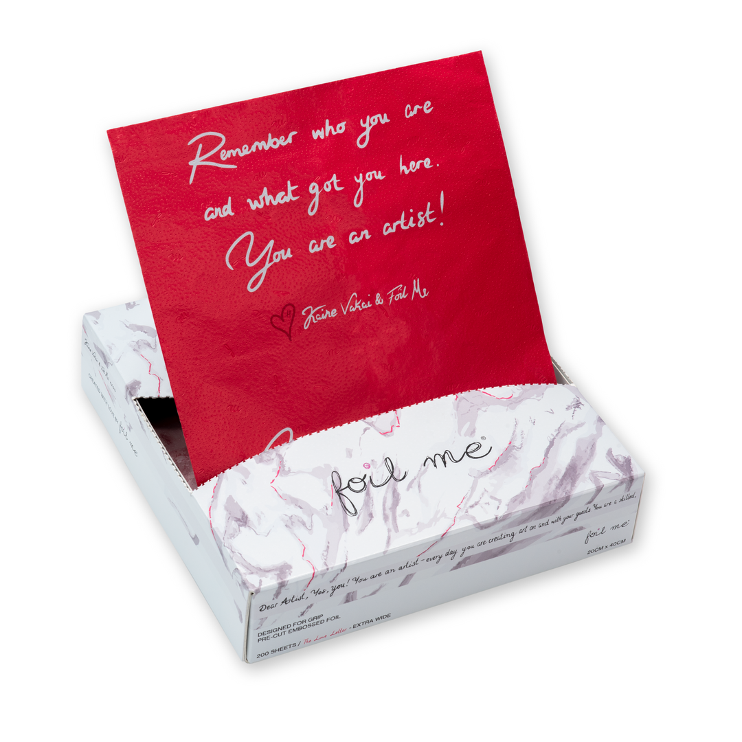 The Love Letter - Extra Wide (PRE-CUT FOIL - 200 Sheets - 20cm x 40cm)