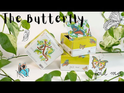 Flatter Me - The Butterfly - Wide (PRE-CUT FOIL WITH FOLD - 500 Sheets - 15cm x 27cm)