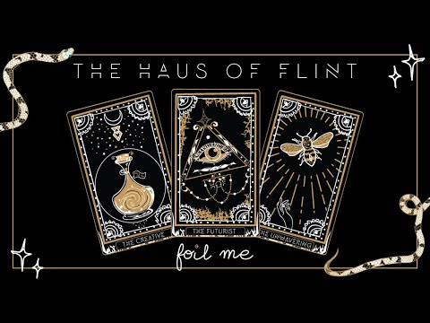 The Haus of Flint - Extra Wide (PRE-CUT FOIL - 200 Sheets - 20cm x 40cm)